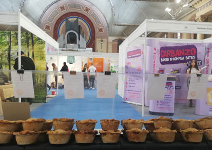 Our Pie stand at Alexander Palace